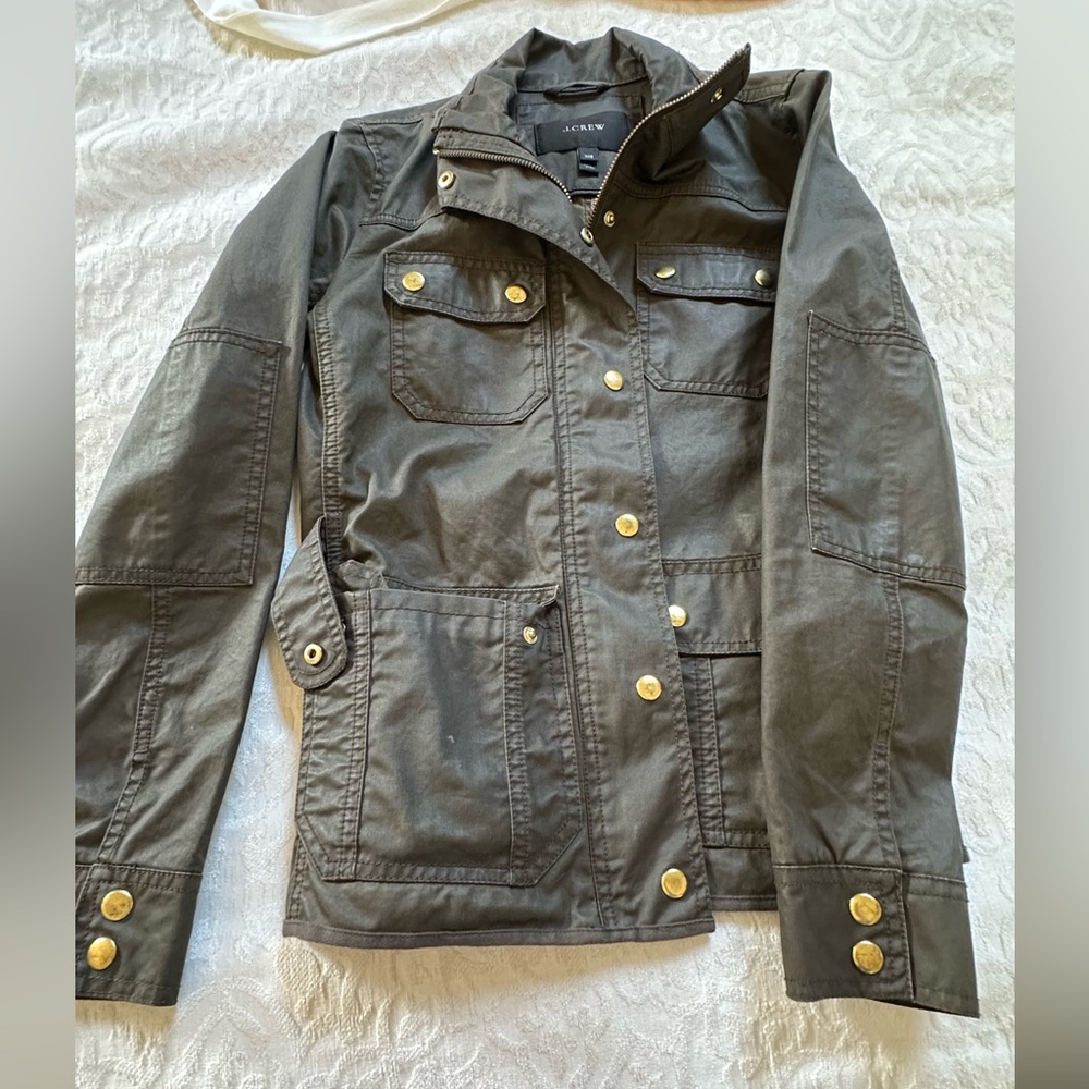 JCREW Jacket with Gold Buttons